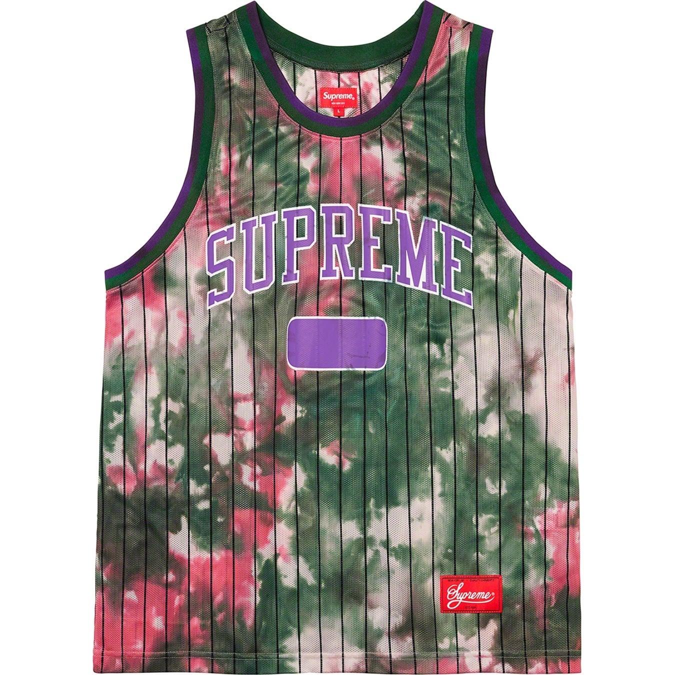 Dyed Basketball Jersey view 7